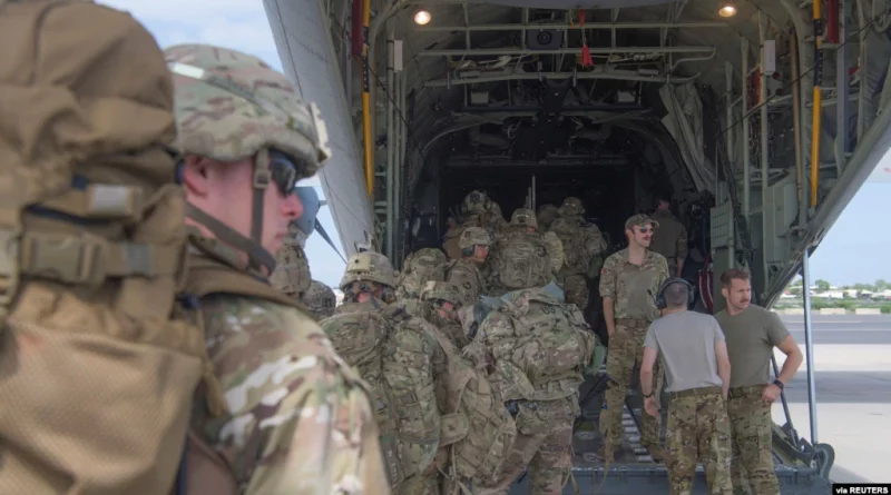Soldiers of the 101st Airborne Division of the United States will go to Europe