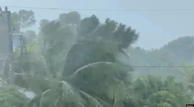 Hurricane Ian left Cuba without electricity