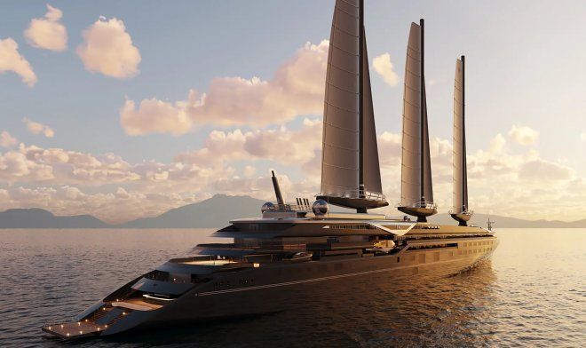 the largest modern sailing ship in the world