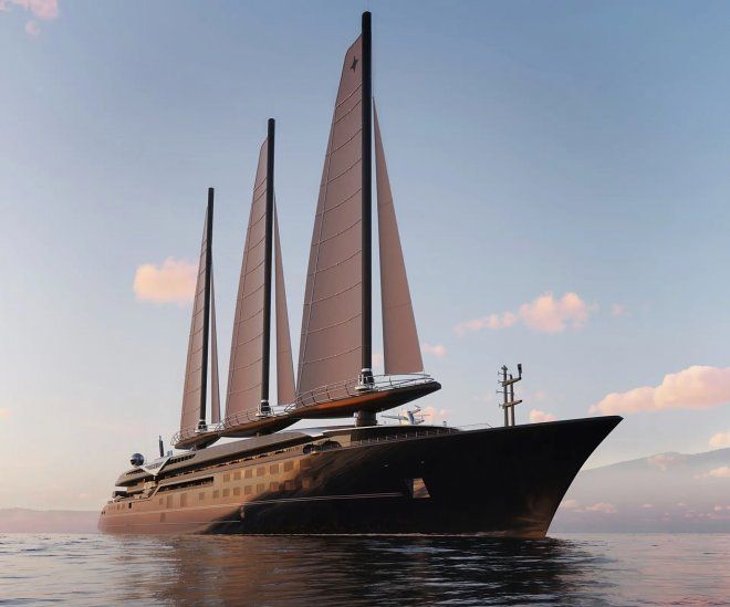 the largest modern sailing ship in the world