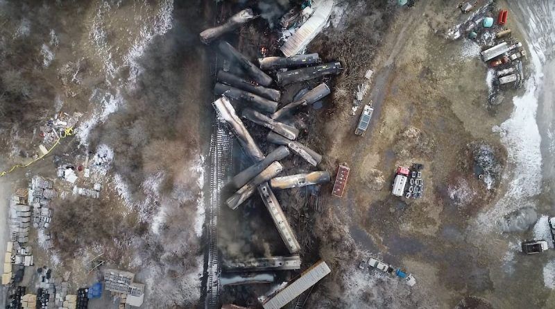 chemical train derailed