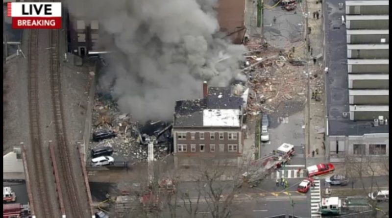 explosion at a chocolate factory in Pennsylvania