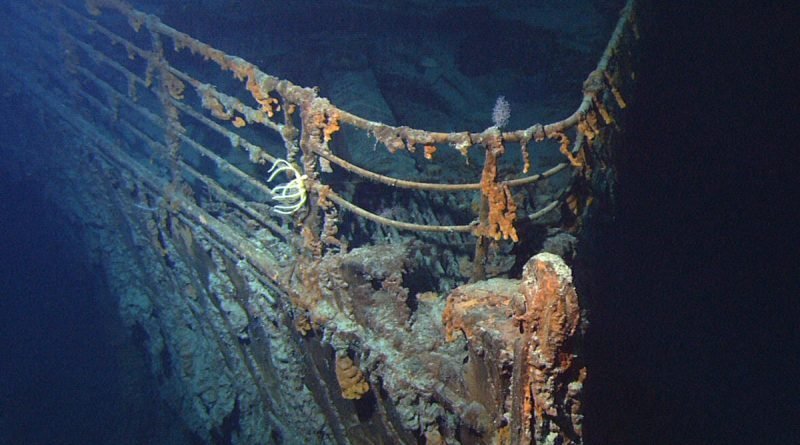 Tourist underwater vehicle missing from Titanic wreck in the Atlantic