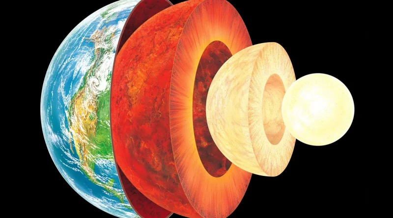 temperature of Earth's core