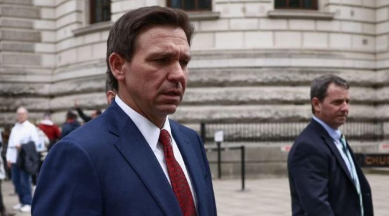 Ron Desantis was in a car accident