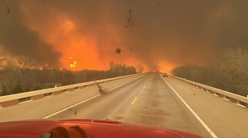 wildfire in Texas