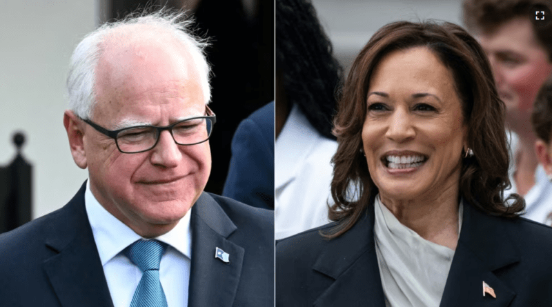 Kamala Harris Tim Walz