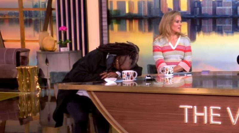 Whoopi Goldberg collapses on “The View”